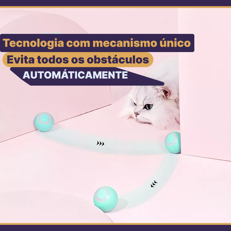 Bola elétrica brinquedo premium para pets-Stephanos