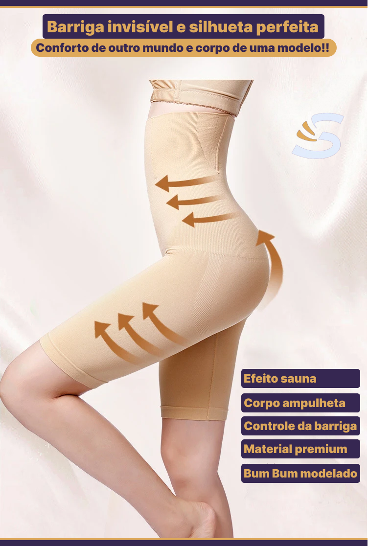 Cinta Modeladora Premium Zero Barriga e Empina Bumbum-STEPHANOS