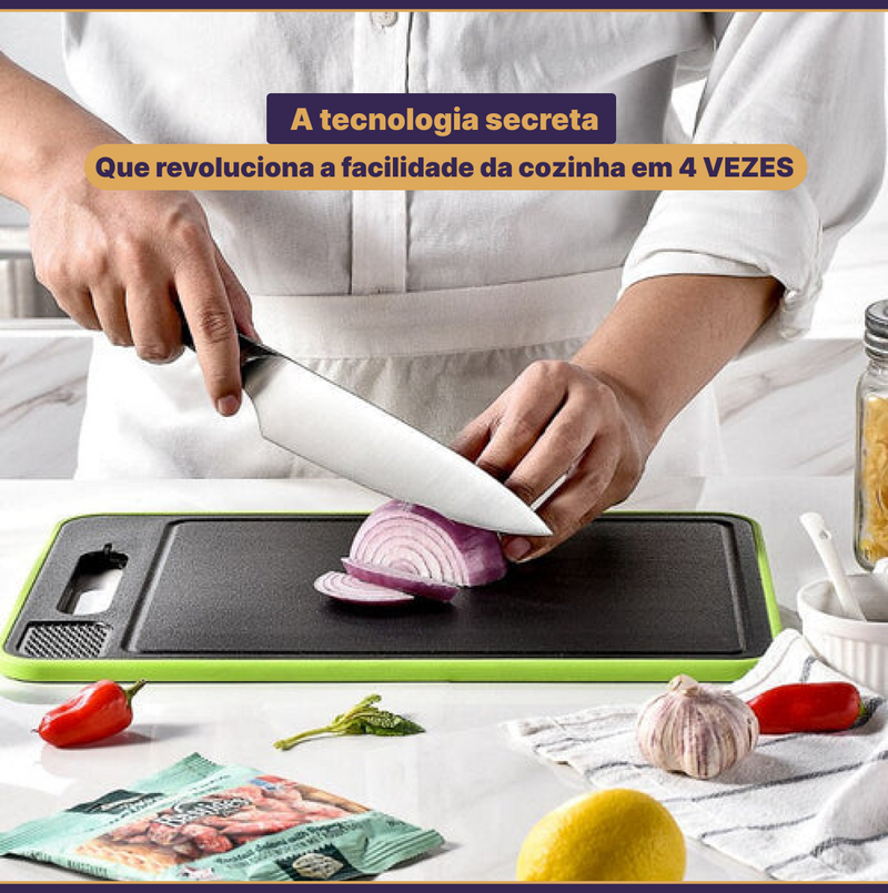 Tabua chef premium 4 em 1 descongeladora-STEPHANOS