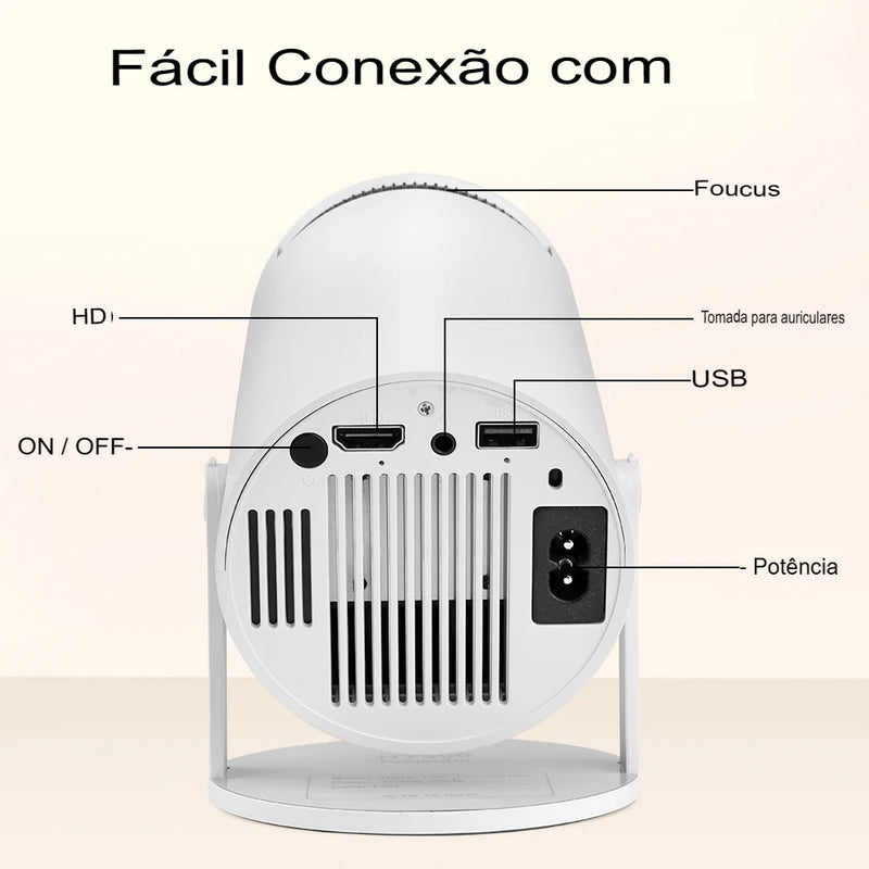 Projetor portátil tela das telas-Stephanos